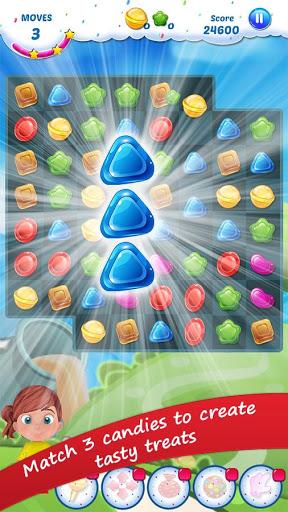 Gummy Candy - Match 3 Game - Gameplay image of android game