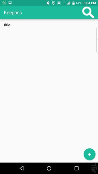 پسورد حفظ کن - عکس برنامه موبایلی اندروید