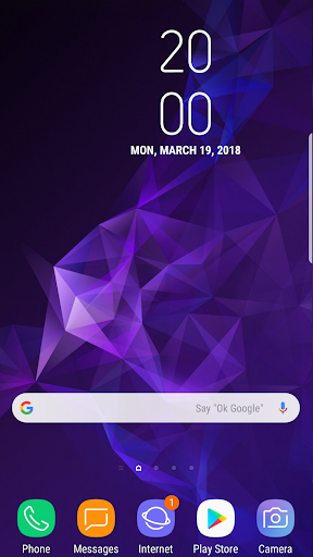 Clock Widget Galaxy s۲۳ Ultra - عکس برنامه موبایلی اندروید