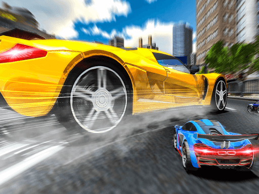 RC Mini Car Extreme Traffic Speed Racing 2019 - Gameplay image of android game
