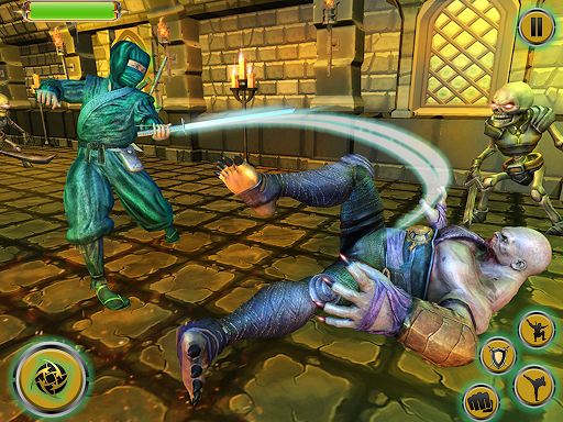 Street Kung Fu Do Fighting Vs Real Shadow Ninja - Gameplay image of android game