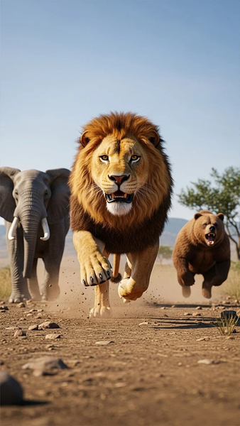 Wild Animal Run - عکس بازی موبایلی اندروید