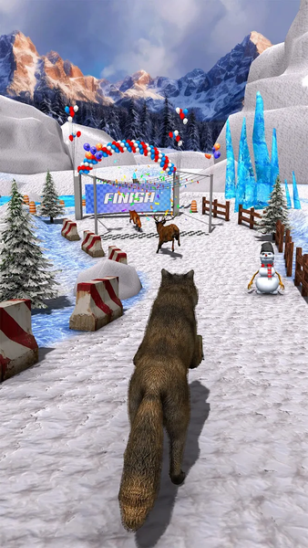 Wild Animal Run - عکس بازی موبایلی اندروید