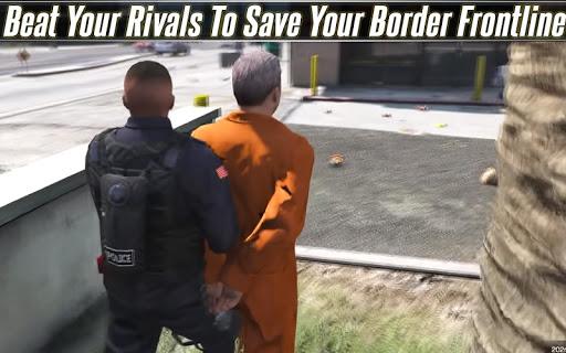 Border Police Criminal Escape - Gameplay image of android game