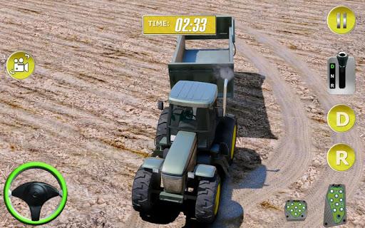 Tractor Farming simulator 19 - Gameplay image of android game