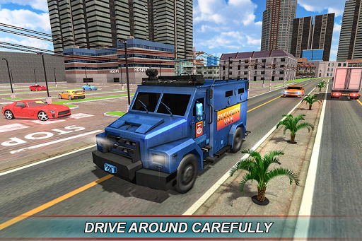 Bank Cash Transit ۳D : Security Van Simulator ۲۰۲۰ - عکس بازی موبایلی اندروید