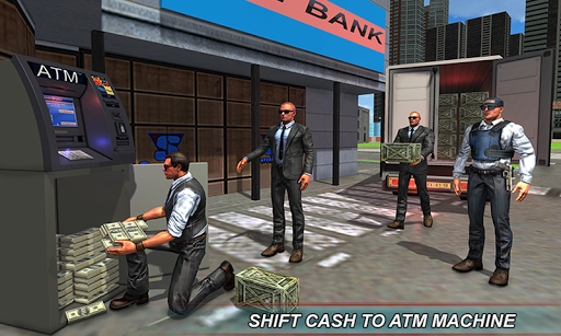 Bank Cash Transit 3D : Security Van Simulator 2020 - Gameplay image of android game
