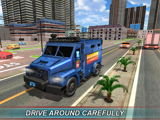 Bank Cash Transit ۳D : Security Van Simulator ۲۰۲۰ - عکس بازی موبایلی اندروید