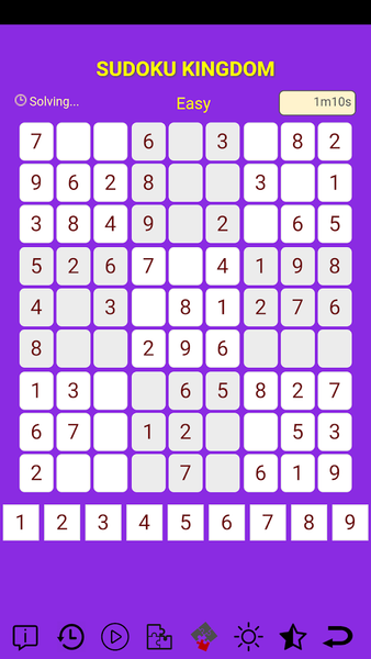 Sudoku Daily - Classic Puzzle - Gameplay image of android game