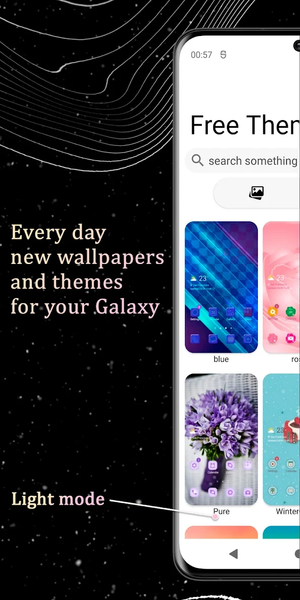 4K Wallpaper Themes for Galaxy - Image screenshot of android app
