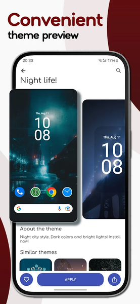 Multi Themes - عکس برنامه موبایلی اندروید