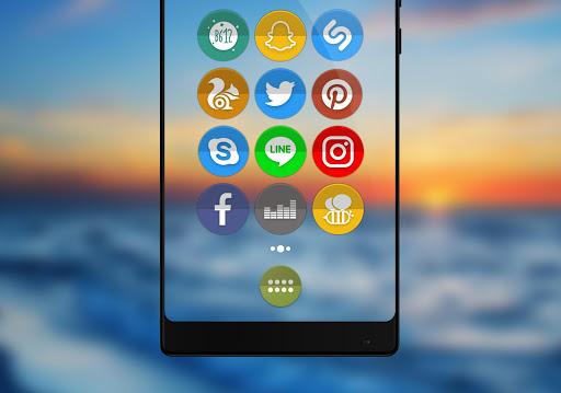 Oreo Style - Android O Icon Pack Theme - Image screenshot of android app