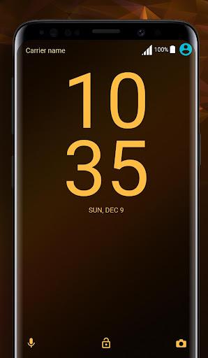 Galaxy S۹ orange | Xperia™ Theme - عکس برنامه موبایلی اندروید