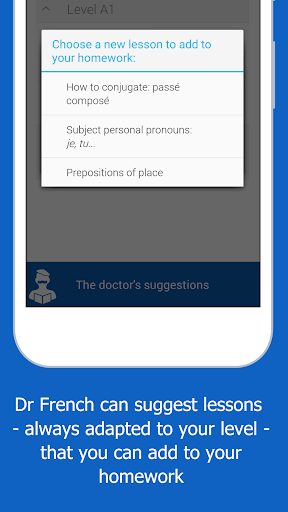 Dr French, French grammar - عکس برنامه موبایلی اندروید