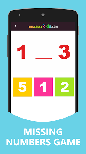 Numbers Learning For Kids - Image screenshot of android app
