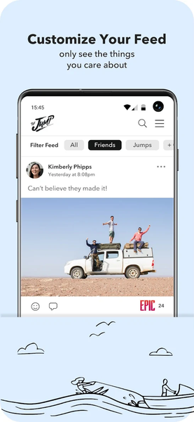 The Jump - Image screenshot of android app