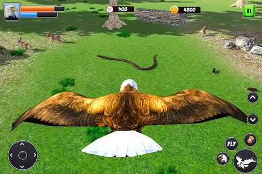 Eagle Simulator: Flying Bird Family Games - عکس بازی موبایلی اندروید