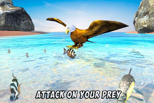 Eagle Simulator: Flying Bird Family Games - عکس بازی موبایلی اندروید