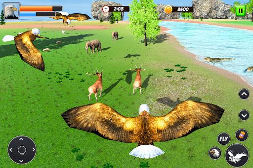 Eagle Simulator: Flying Bird Family Games - عکس بازی موبایلی اندروید