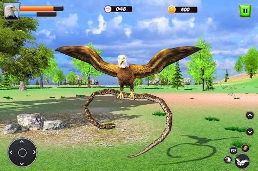 Eagle Simulator: Flying Bird Family Games - عکس بازی موبایلی اندروید
