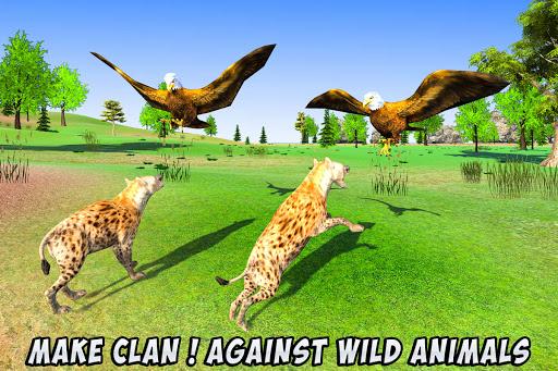 Eagle Simulator: Flying Bird Family Games - عکس بازی موبایلی اندروید