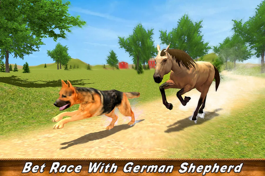 Wild Horse Family Simulator - Gameplay image of android game