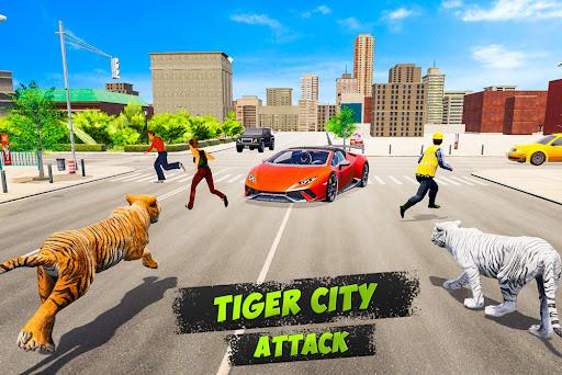 Tiger Simulator: Wild Attack - Gameplay image of android game