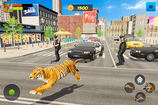 Tiger Simulator: Wild Attack - Gameplay image of android game