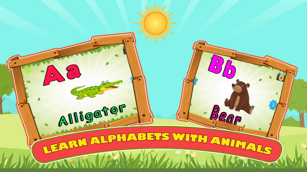 ABC Animal Alphabet Learning - Gameplay image of android game