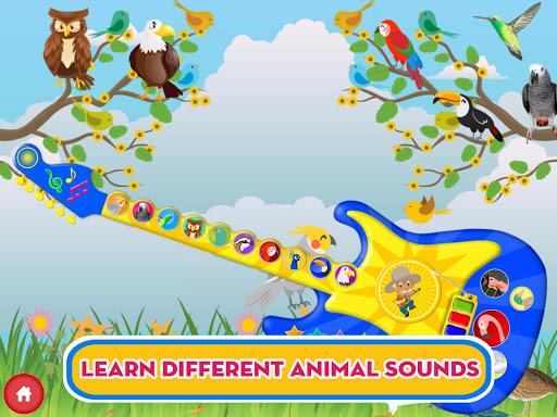 Baby Fun Guitar Animal Noises - Image screenshot of android app