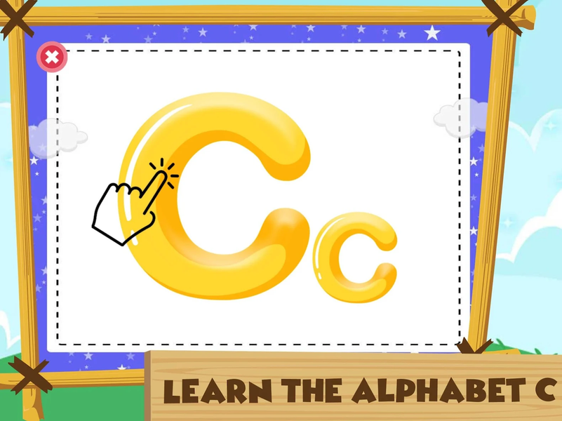 C Alphabet Learn Letter Games - عکس بازی موبایلی اندروید