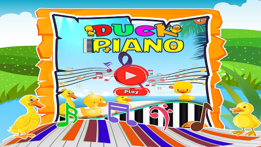 Baby Piano Duck Sounds Games - عکس برنامه موبایلی اندروید