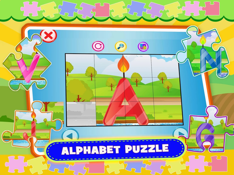 Jigsaw Puzzles For Kids Games - عکس بازی موبایلی اندروید