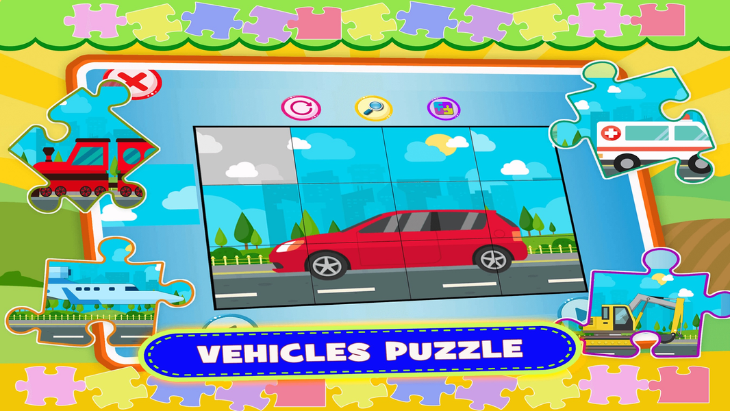 Jigsaw Puzzles For Kids Games - Gameplay image of android game