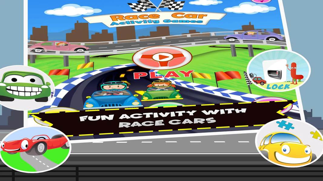 Car ABC Alphabet Kids Games - عکس بازی موبایلی اندروید