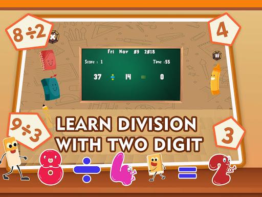 Learn Division Facts Kids Game - Image screenshot of android app