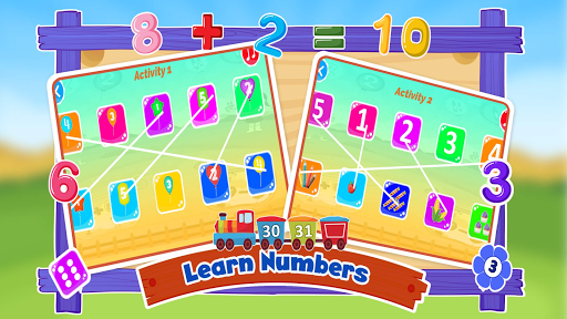Basic Math Number Matching App - عکس برنامه موبایلی اندروید