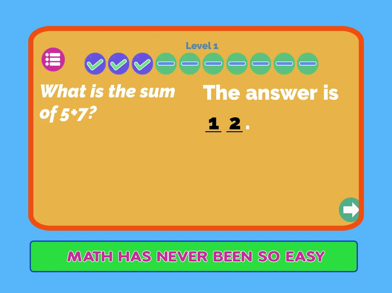 Learning Math Mental Quiz Apps - عکس بازی موبایلی اندروید