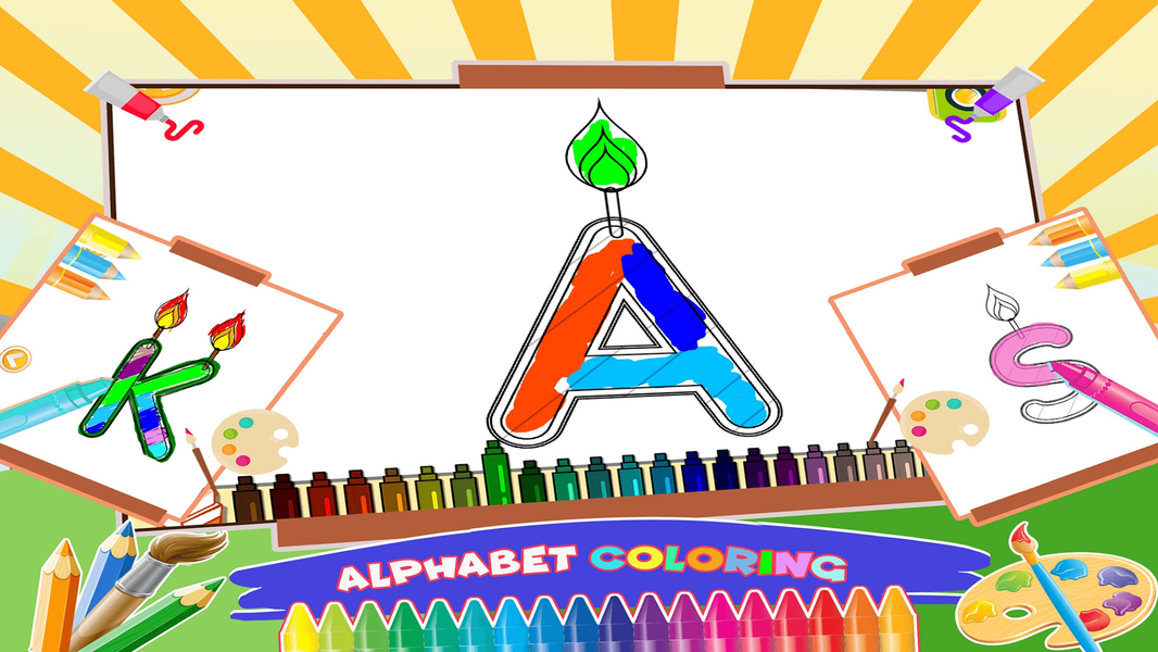 Coloring Book For Kids Games - عکس بازی موبایلی اندروید