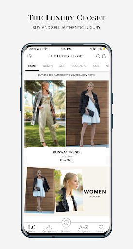 The Luxury Closet - Buy & Sell - Image screenshot of android app