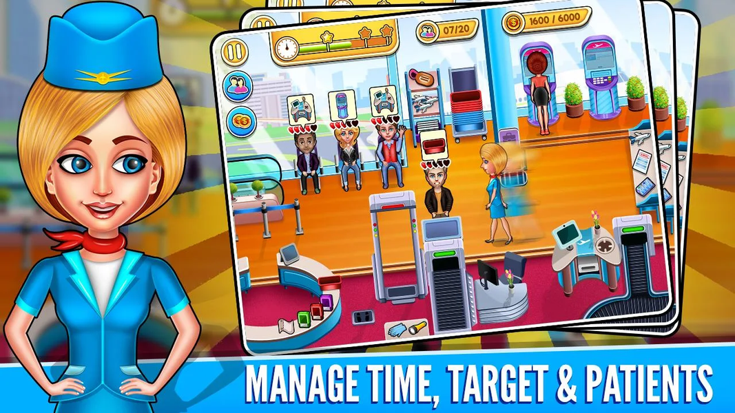 Airport Rush Management - عکس بازی موبایلی اندروید