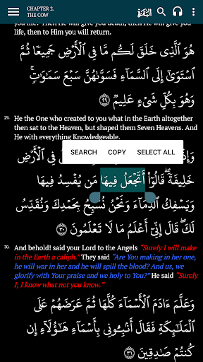 The Majestic Reading - Quran - Image screenshot of android app