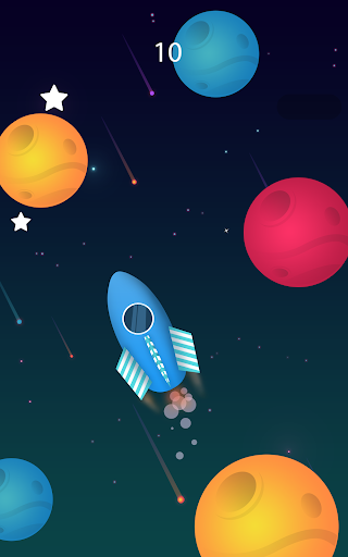 Planet Surfer - Rocket Game Space Craze Mission - Gameplay image of android game