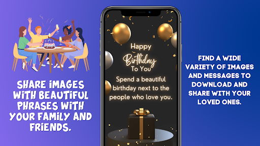 Birthday Wishes and Greetings - Image screenshot of android app