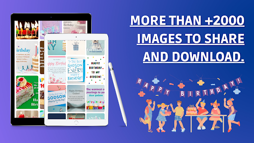 Birthday Wishes and Greetings - Image screenshot of android app