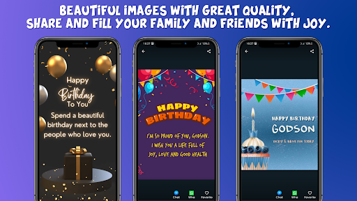 Birthday Wishes and Greetings - Image screenshot of android app