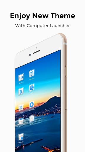 Aqua Blue for Computer Launcher - عکس برنامه موبایلی اندروید