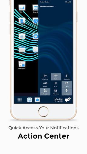 Aqua Blue for Computer Launcher - عکس برنامه موبایلی اندروید