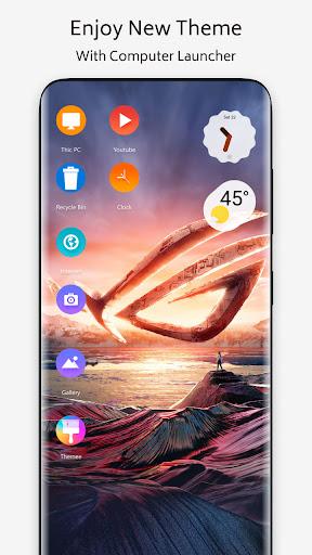 Rog Theme for launcher - عکس برنامه موبایلی اندروید