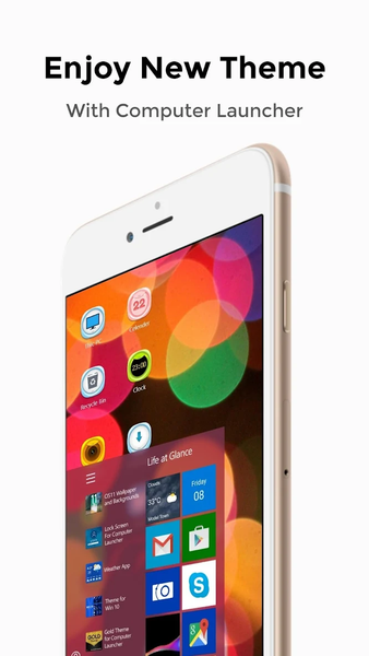 Candy Theme for Computer Launcher - عکس برنامه موبایلی اندروید